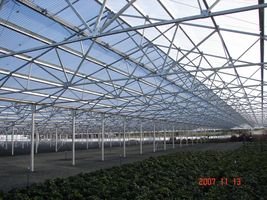 Traditional Glass/PC Greenhouse